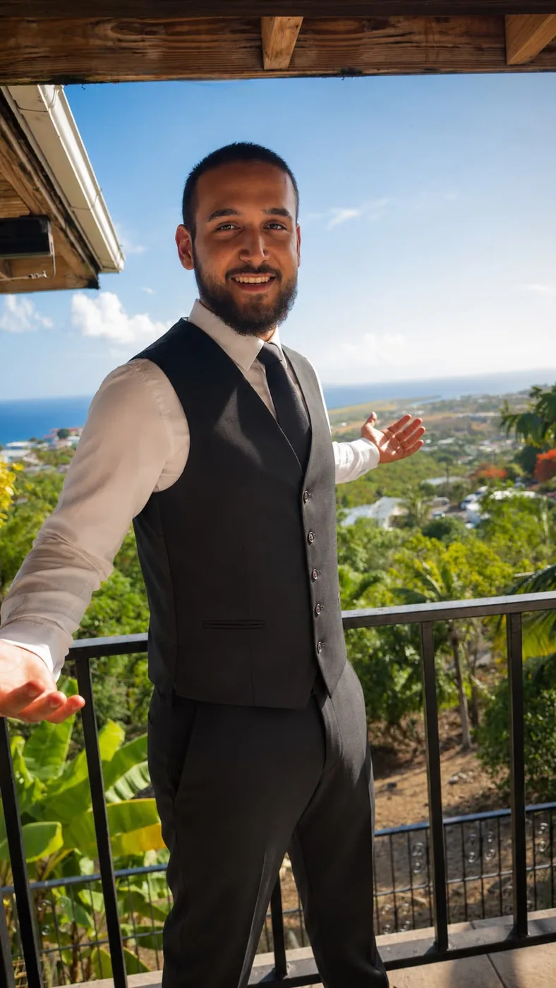 Yanal Rachid, GrandArrival driver on St. Thomas